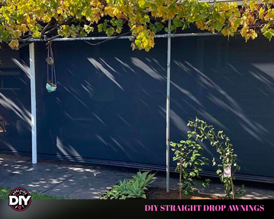 Adelaide DIY Crank Straight Drop Awning