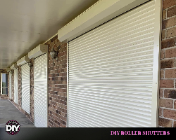 DIY ODS E-Port roller shutter installed on Adelaide home window