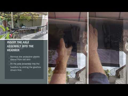 Adelaide DIY Crank Straight Drop Awning