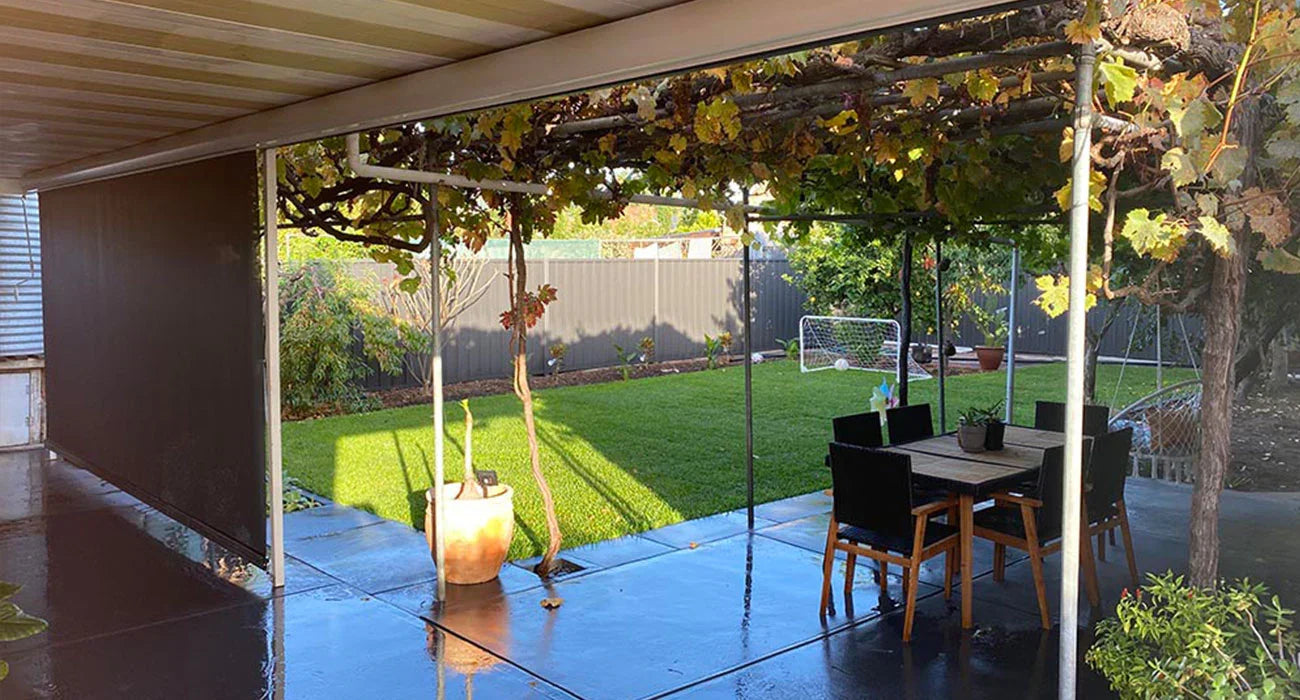 Adelaide DIY Crank Straight Drop Awning